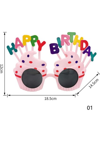 Doğum Günü Partisi Güneş Gözlüğü Partiler Fotoğrafları Için Komik Mutlu Doğum Günü Gözlükleri (Yurt Dışından)