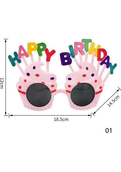 Doğum Günü Partisi Güneş Gözlüğü Partiler Fotoğrafları Için Komik Mutlu Doğum Günü Gözlükleri (Yurt Dışından) fiyatları