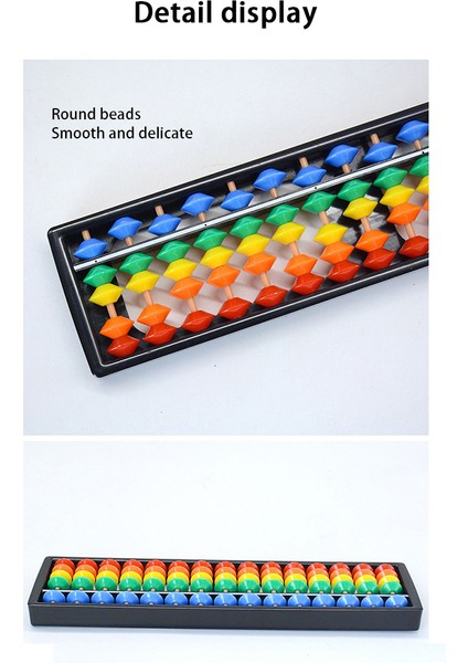 Çocuklar Abaküs Gökkuşağı Boncuk Aritmetik Sayma Aracı Çocuklar Anaokulu Öğrencileri Için 7 9 11 13 15 17 Sütun Abaküs (Yurt Dışından) indirimleri