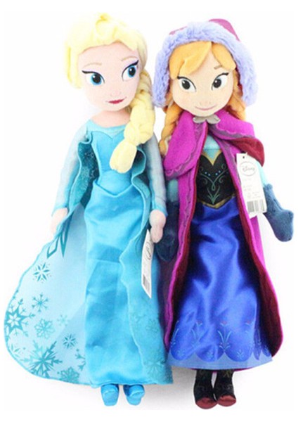 Adet/takım 40 cm Elsa Anna Prenses Bebek Dolması Yumuşak Peluş Oy Bebek Oy Irls Için Stil: 2 Adet (Yurt Dışından) indirimleri
