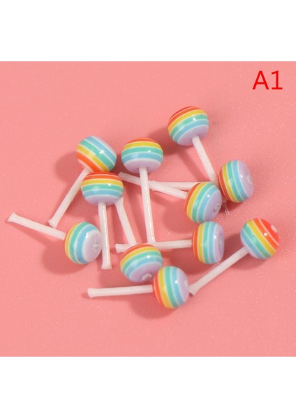 1/12 Dollhouse Minyatür Gıda Tatlı Şeker Lolipop Kutusu Tutucu Şeker (Yurt Dışından)