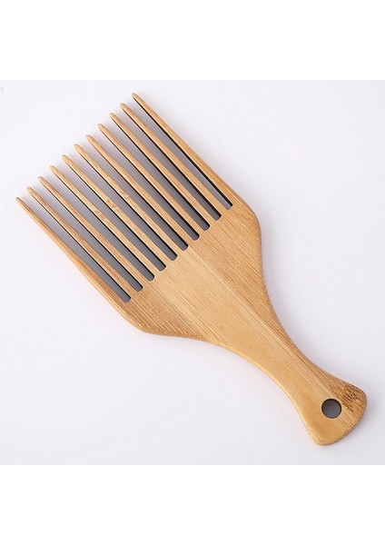 17.5cm Bambu Saç Dolaşık Açıcı Tarak, Kıvırcık Saçlar Için Geniş Diş Tarağı, Kalın Dalgalı, Islak ve Kuru Için Uzun Saç Dolaşık Açıcı Tarak (Yurt Dışından) fiyatları