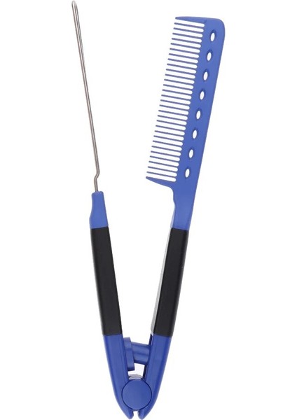 Tipi Saç Düzleştirici Tarak Çok Fonksiyonlu Saç Fırçası Berber Kuaför Saç Düz Anti-Statik Fırça Tarak (Yurt Dışından) fırsatları