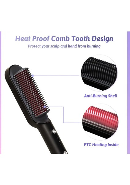 Saç Düzleştirici Kıvırcık Için Saç Düzleştirici Fırça (Yurt Dışından) fiyatları