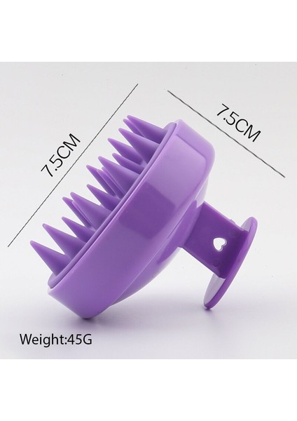Silikon Masaj Tarak Duş Fırçası Şampuan Araçları Kafa Temiz Bakım Saç Silikon Şampuan Fırçası Kuaförlük Aracı (Yurt Dışından) indirimleri