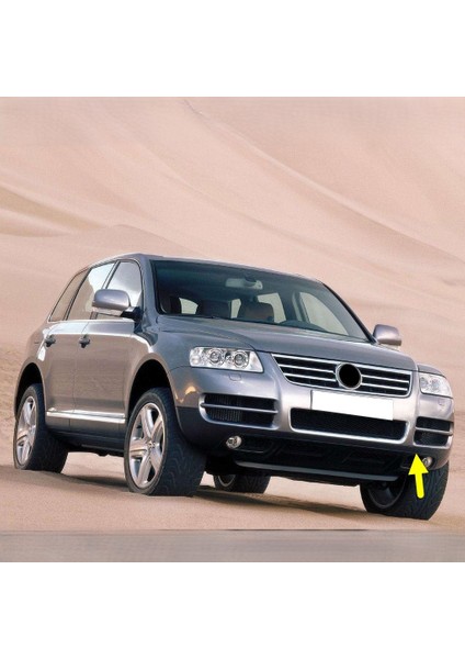 Vw Touareg 2003-2006 Ön Tampon Sol Taraf Çeki Kapağı