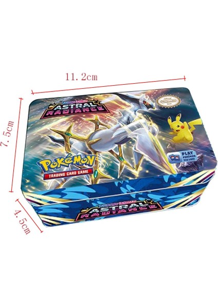 Yeni Gümüş Tempest Pokemon Kartları Demir Kutu 42 Kart Savaş Oyunu Hobi Koleksiyon Oyun Koleksiyonu Anime Çocuk Kartları (Yurt Dışından) fırsatları