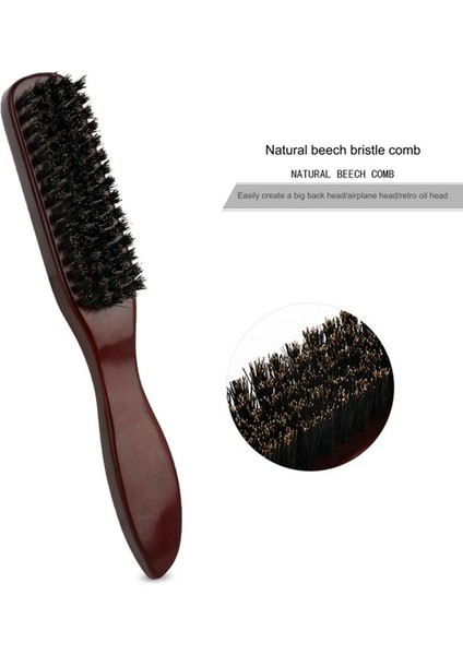 Saçları Pürüzsüzleştirmek Için Fırça, Berber Sakal Fırçası, Kadınlar ve Erkekler Için Saç Fırçası Sakal Fırçası (Yurt Dışından) fırsatları