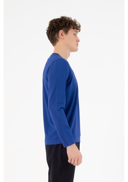 Bisiklet Yaka Slim Fit Basic Erkek Kazak