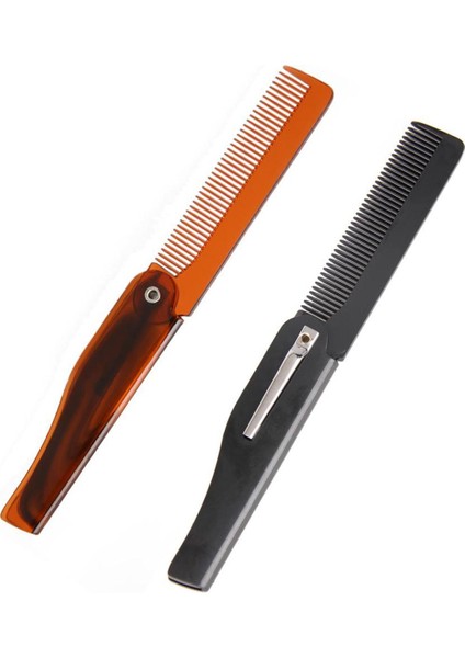 Taşınabilir Katlanır Cep Tarak Saç Tarağı Erkekler Için Yağ Kafa Sakal Tarakları Saç Şekillendirici Araçları Saç Fırçaları Adam Kadınlar Için (Yurt Dışından)