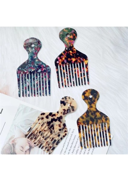 Asetat Saç Tarak Kıvırcık Saç Fırçası Mermer Leopar Baskı Saç Masaj Tarak Kadınlar Için Kore Tarzı Saç Şekillendirici Aracı (Yurt Dışından) fiyatları