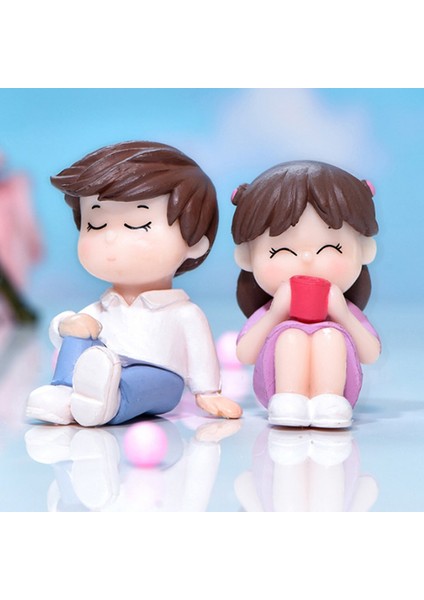 Adet/takım Mini Aşıklar Bebek Modeli Figürleri Manzara Peri Bahçe Süsleri (Yurt Dışından) indirimleri