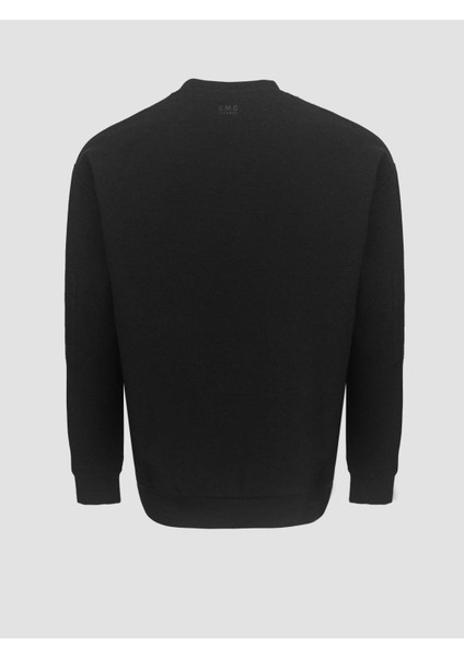 Bisiklet Yaka Cepli Basic Erkek Sweatshirt fiyatları