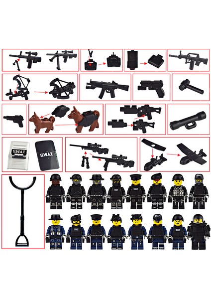 Donanma Seal'leri Uçan Kaplanlar Askeri Temalı Minifigürler Seti (Yurt Dışından) fırsatları