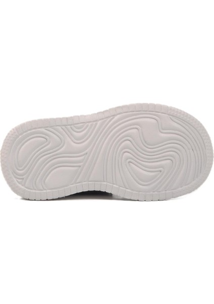Siyah Cırtlı Unisex Çocuk Spor Ayakkabı 1603 B