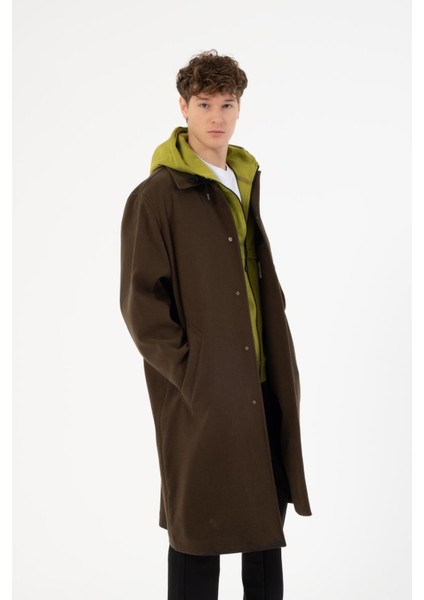 Oversize Erkek Palto Kaban