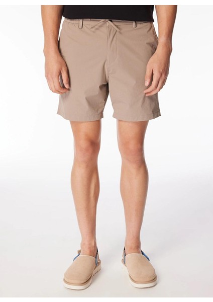 Beli Lastikli Arkası Fleto Cepli Jogger Erkek Şort