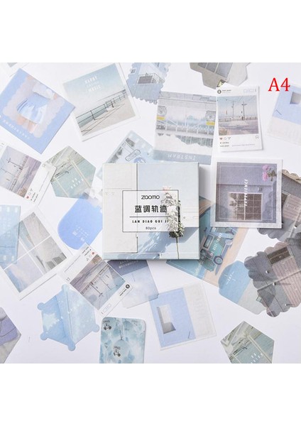 80 Adet/kutu Kırtasiye Etiket Dıy Günlüğü Scrapbooking Kağıt Yapışkanlı Çıkartmalar (Yurt Dışından) fiyatları