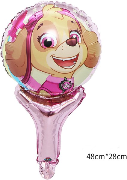 Paw Patrol Doğum Günü Partisi Dekor Malzemeleri El Balonu Folyo Balonlar (Yurt Dışından) indirimleri
