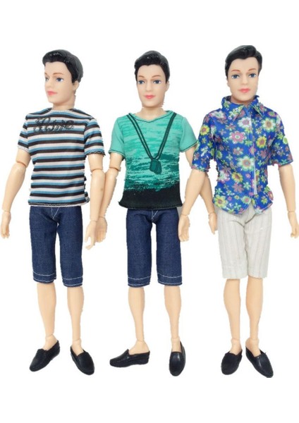 Moda Gündelik Giyim Bebek Giysileri Ken Doll Için Pantolon Kıyafeti Üstleri (Yurt Dışından) indirimleri