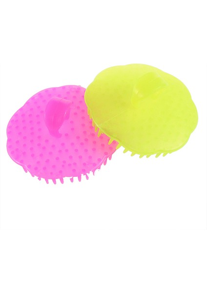 Rahat Şampuan Saç Derisi Duş Vücut Yıkama Saç Masaj Fırçası Masaj Tarak (Yurt Dışından) modelleri