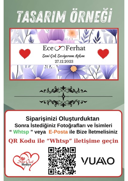 Kişiye Özel Isimli & Tarihli Desenli Kupa Bardak - Isme Özel Baskılı Kupa Bardağı