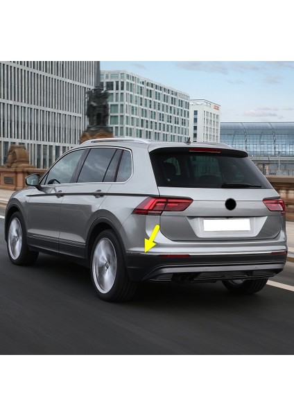 Vw Tiguan 2016-2020 Arka Tampon Sol Krom Çıta 5NA853841