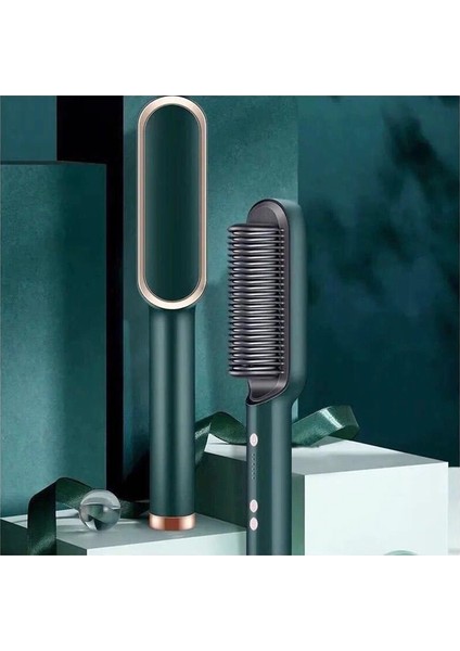 Kızlar Için Hızlı Saç Düzleştirici Fırçası Profesyonel Anti Ölçekli Kızlar / Kadınlar Için En Iyi Saç Şekillendirici Düzleştirici Fırçası (Model: HQT-909B) (Yurt Dışından) indirimleri