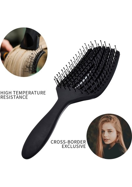 Saç Fırçası Saç Tarağı Dolaşık Açıcı Saç Fırçası Dolaşık Açıcı Bit Masajı Tarak Kadın Arapsaçı Kuaförlük Salonu 2021 (Yurt Dışından)