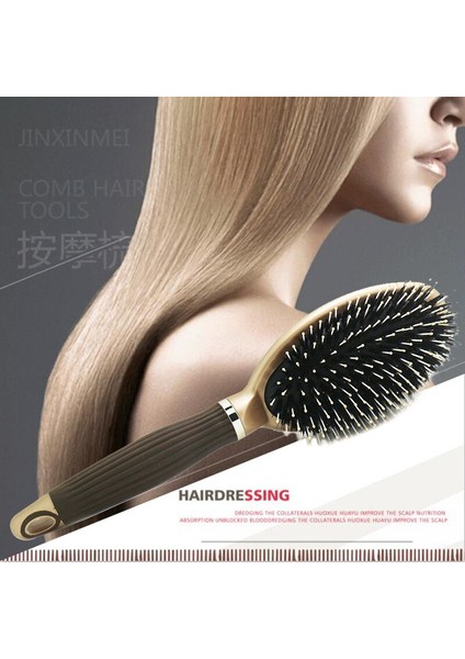 Saç Fırçası Anti-Statik Detangle Fırça Saç Derisi Masaj Tarak Hava Yastığı Şekillendirici Araçları Kadın Erkek Berber Kuaförlük Aracı (Yurt Dışından) fırsatları