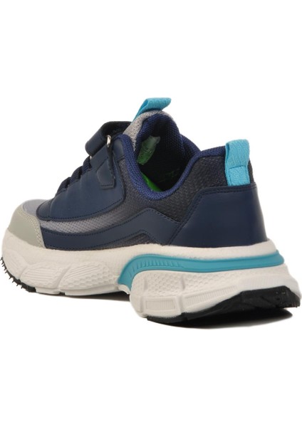 Lacivert Cırtlı Fileli Hafif Erkek Çocuk Spor Ayakkabı 1897 F fırsatları