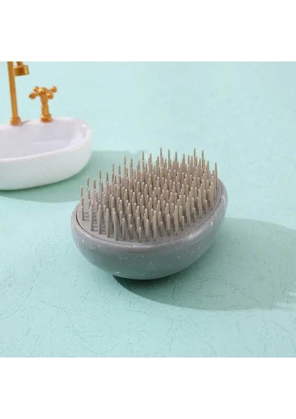 Çocuk Masaj Tarak Yumurta Mermer Desen Saç Fırçaları Ev Dolaşmayan Bebek Tarak Sınır Ötesi Bebek Saç Fırçası (Yurt Dışından) fırsatları