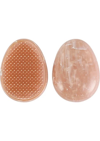 Çocuk Masaj Tarak Yumurta Mermer Desen Saç Fırçaları Ev Dolaşmayan Bebek Tarak Sınır Ötesi Bebek Saç Fırçası (Yurt Dışından) indirimleri