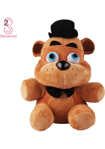 Freddy'nin Fnaf Oyununda Beş Gece Ayı Foxy Bonnie Mangle Peluş Bebek Çocuk Oyuncak (Yurt Dışından)