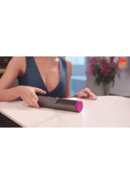 3'ü 1 Arada Sıcak Saç Fırçası Düzleştirici | Çok Yönlü Stil Için Çok Işlevli | Hızlı Şekillendirme Için Hızla Isınır | Tüm Saç Tipleri Için Mükemmel (Yurt Dışından)