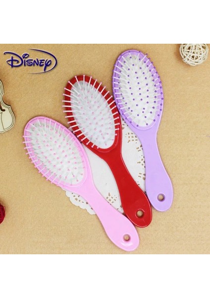 Prenses Minnie Dondurulmuş Tarak Karikatür Sevimli Güzellik Moda Oyuncaklar Kıvırcık Saç Fırçası Tarak Anti-Statik Fırça Tarak Disney (Yurt Dışından) fırsatları