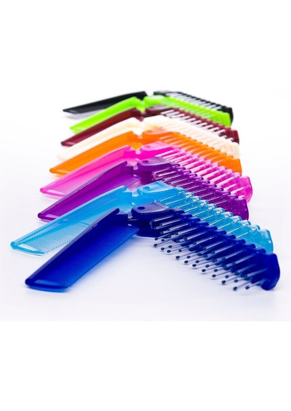 Adet Taşınabilir Seyahat Saç Tarak Dolaşık Açıcı Saç Fırçası Katlanabilir Saç Fırçaları Masaj Tarak Anti-Statik Saç Tarak Saç Şekillendirici Araçları (Yurt Dışından) indirimleri