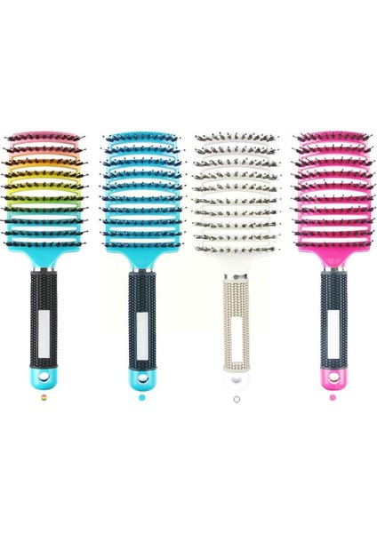Saç Fırçası Saç Derisi Masaj Tarak Saç Fırçası Kıl Naylon Kadın Islak Kıvırcık Detangle Saç Fırçası Salon Kuaförlük Şekillendirici To C1H7 (Yurt Dışından) indirimleri