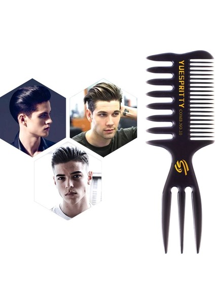 Erkek Retro Yağ Saç Tarak Trim Sakal Tarağı Kafa Masajı Sihirli Fırça Dokuz Satır Geniş Diş Tarak Ev Kuaförlük Araçları (Yurt Dışından) fiyatları