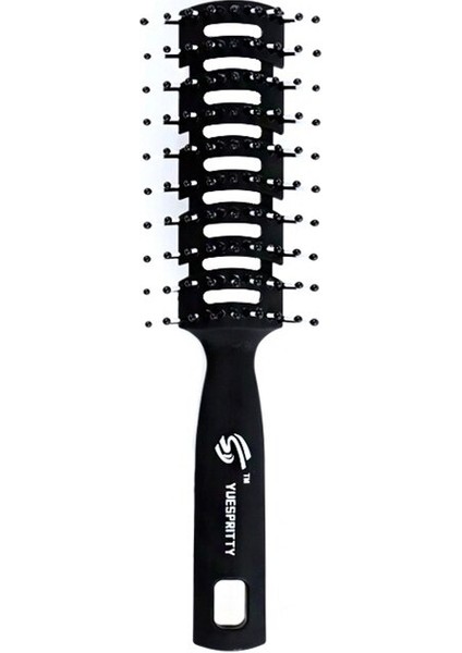 Erkek Retro Yağ Saç Tarak Trim Sakal Tarağı Kafa Masajı Sihirli Fırça Dokuz Satır Geniş Diş Tarak Ev Kuaförlük Araçları (Yurt Dışından) fırsatları