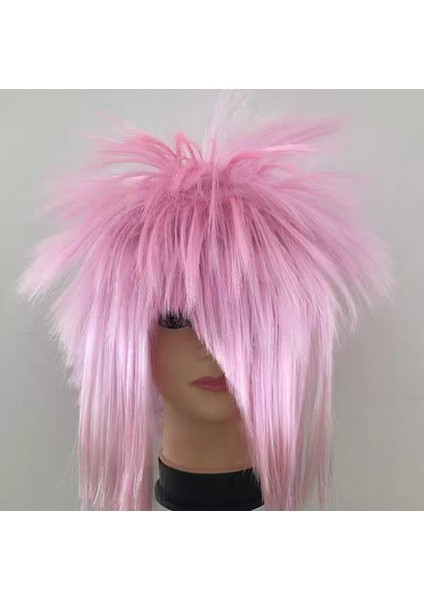 Kill Matt Erkekler ve Kadınlar Yaygın Olmayan Peruk Kılıf Performansı Renk Patlama Uzun Düz Saç Başlık (Yurt Dışından) fırsatları