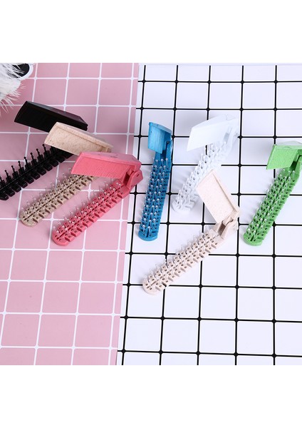 Taşınabilir Seyahat Saç Tarağı Fırçası Katlanabilir Masaj Saç Tarağı Anti-Stati Sandalye Tarağı (Yurt Dışından) modelleri