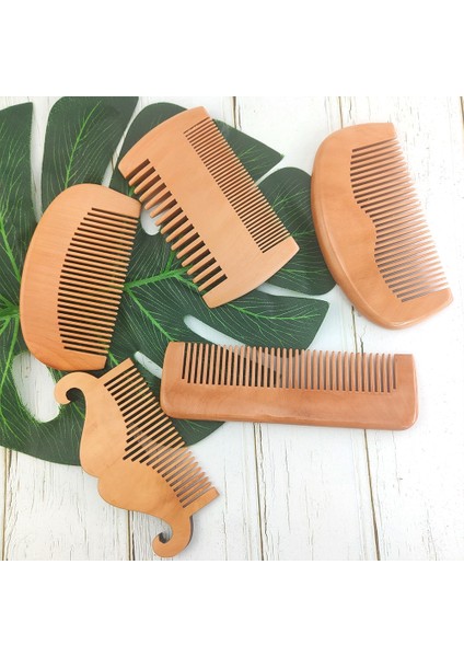 Taşınabilir Ahşap Tarak Doğal Yeşil Armut Ahşap Saç Saç Tarak Anti-Statik Kişisel Bakım Araçları Saç/erkek Sakal (Yurt Dışından) modelleri