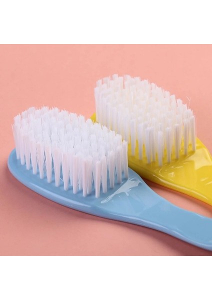 Bebek Saç Fırçası Tarak Seti Çocuk Saç Fırçası Yumuşak Naylon Kıl Beşik Kapaklar Saç Fırçası Yürümeye Başlayan Bebek Masaj Dropship (Yurt Dışından) modelleri