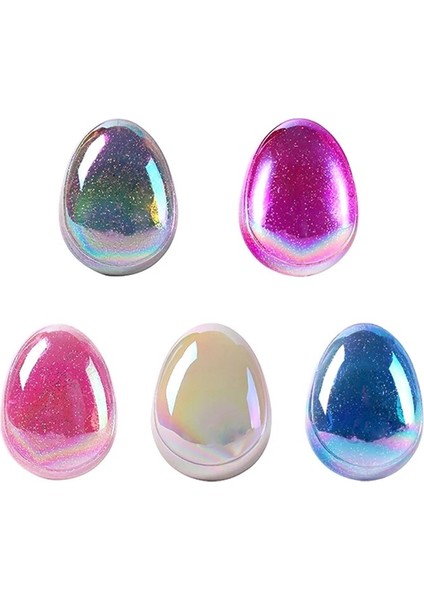 Adet Mini Arapsaçı Saç Fırçası Yumurta Yuvarlak Şekil Yumuşak Saç Fırçası Dolaşık Açıcı Saç Fırçası Saç Şekillendirici Kuaförlük Tarak Seyahat Için (Yurt Dışından)