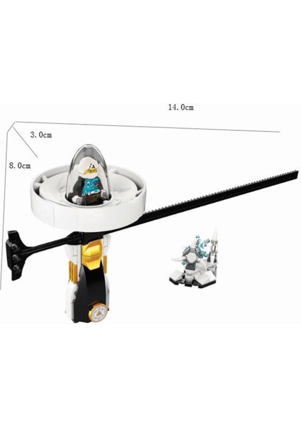 Ninja Kai Jay Zane Figürleri Spinners Ninjago Dönen Top Yapı Taşları Uyumlu Lepining Tuğlalar Eğitici Çocuk Oyuncakları (Yurt Dışından)