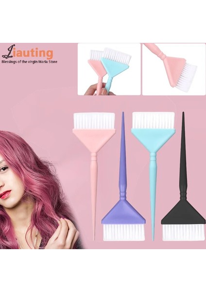 Adet Profesyonel Pp Saplı Doğal Saç Fırçaları Reçine Kabarık Tarak Berber Saç Boyası Saç Fırçası Moda Saç Şekillendirici Tasarım Aracı (Yurt Dışından)