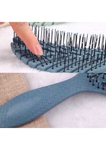 Saç Tarak Kafa Derisi Masaj Saç Fırçası Islak Kıvırcık Detangle Tarak Dolaşık Açıcı Saç Fırçası Kadın Salon Kuaförlük Şekillendirici Araçları Berber (Yurt Dışından) fiyatları