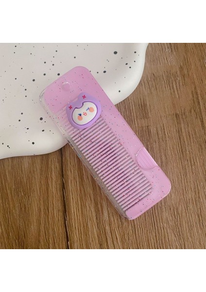 Mini Sevimli Katlanabilir Tarak Yumuşak Abs Küçük Tarak Katlanır Tarak (Yurt Dışından) indirimleri