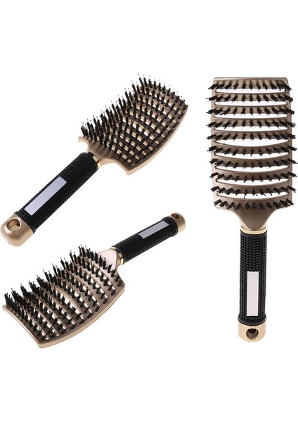 Salon Profesyonel Kıl Naylon Saç Fırçası Saç Derisi Masaj Tarak Islak Saç Fırçası Islak Kıvırcık Saç Fırçası Kuaförlük Şekillendirici Araçları (Yurt Dışından) modelleri